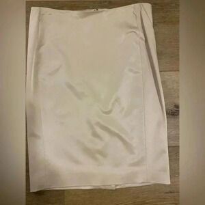 Versace beige skirt - Size 4-6